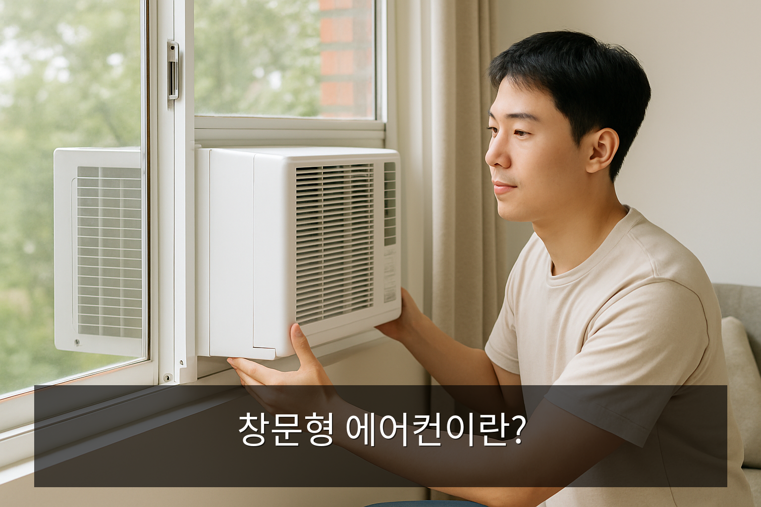 창문형에어컨 - 창문형 에어컨이란?