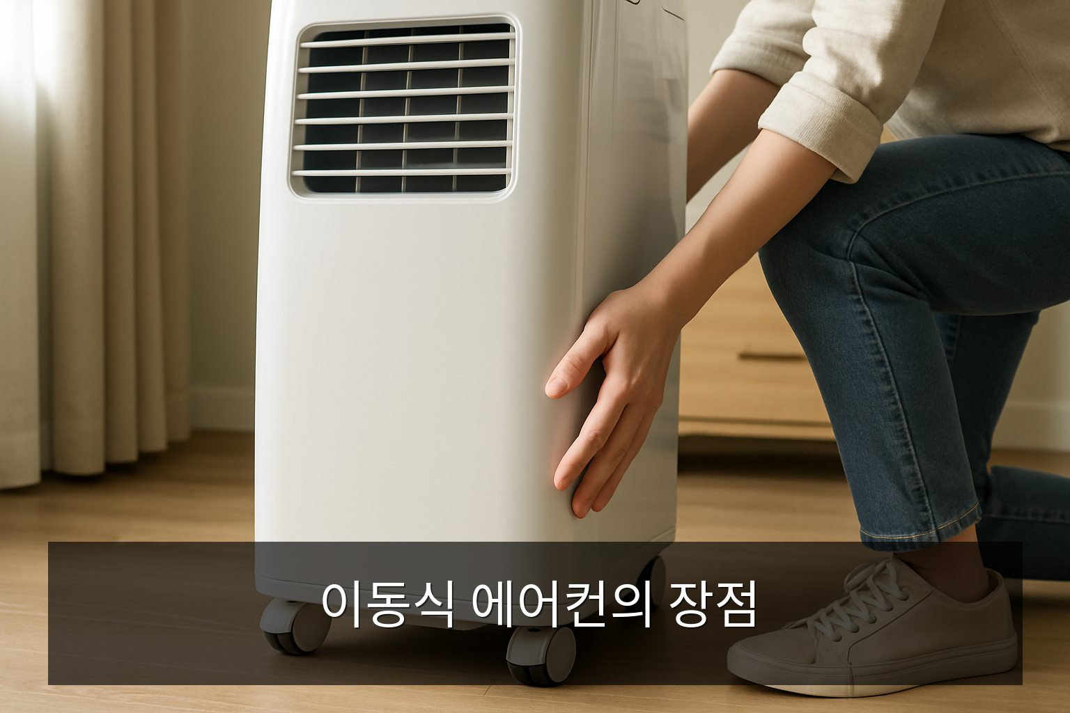 이동식에어컨 - 이동식 에어컨의 장점