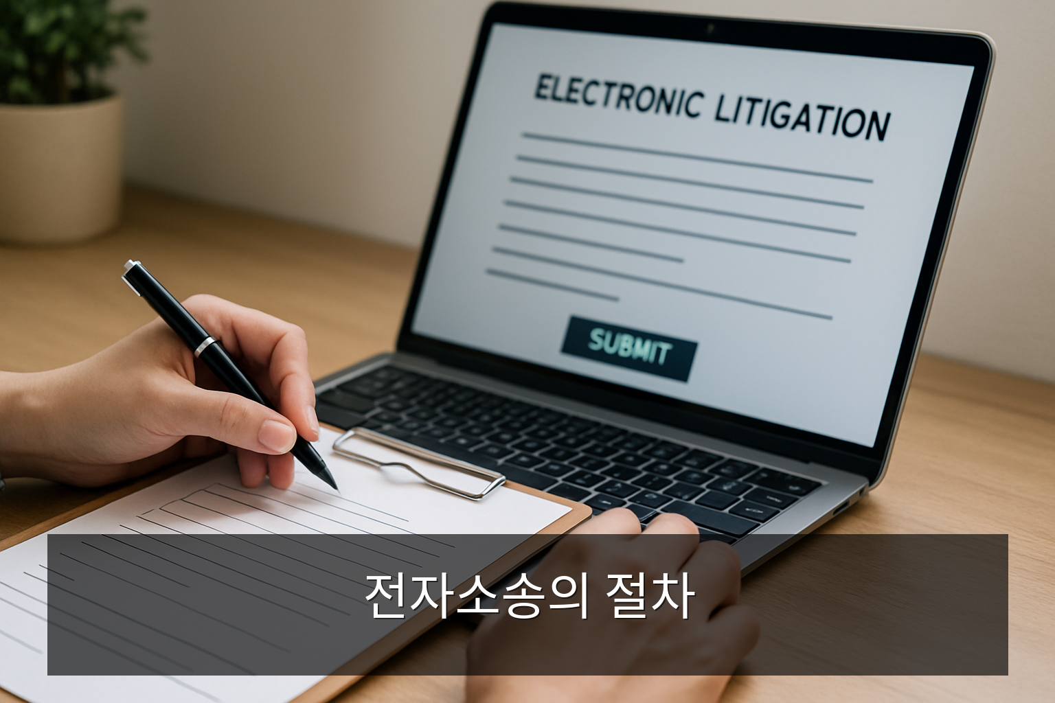 전자소송 - 전자소송의 절차
