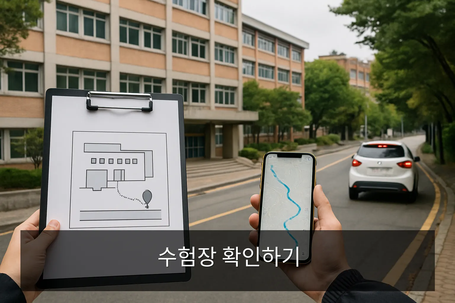 수능디데이 - 수험장 확인하기