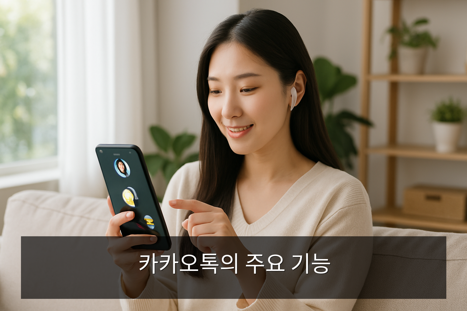 카카오톡 - 카카오톡의 주요 기능