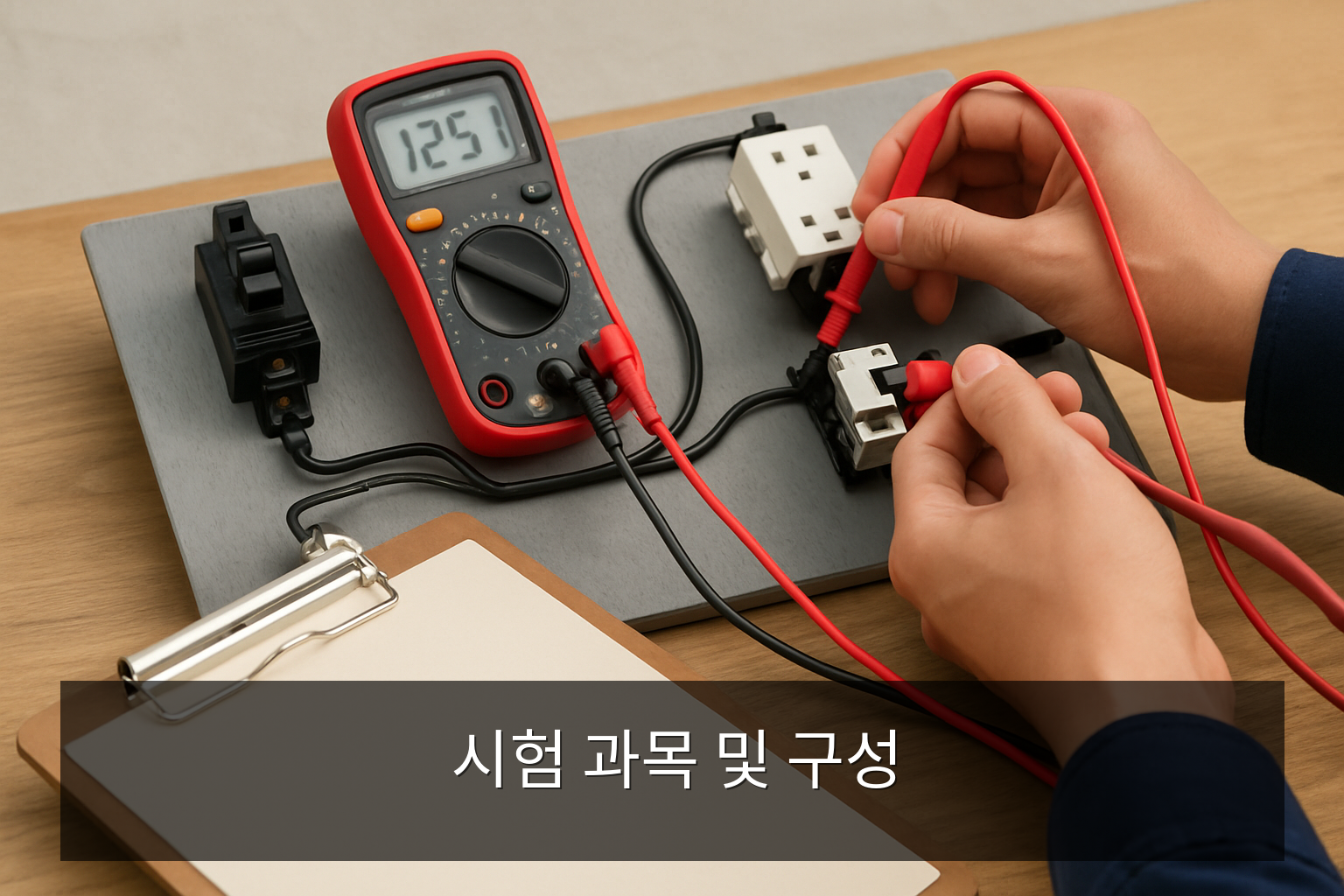 전기기능사 - 시험 과목 및 구성