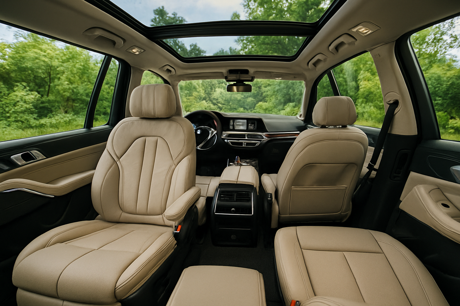 BMWX7 - 3. 室内空間の構成とラグジュアリーの価値