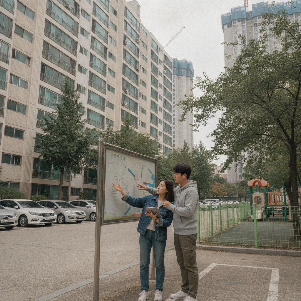 아파트 - 단지 규모와 연식: 관리 효율성과 주거 쾌적성