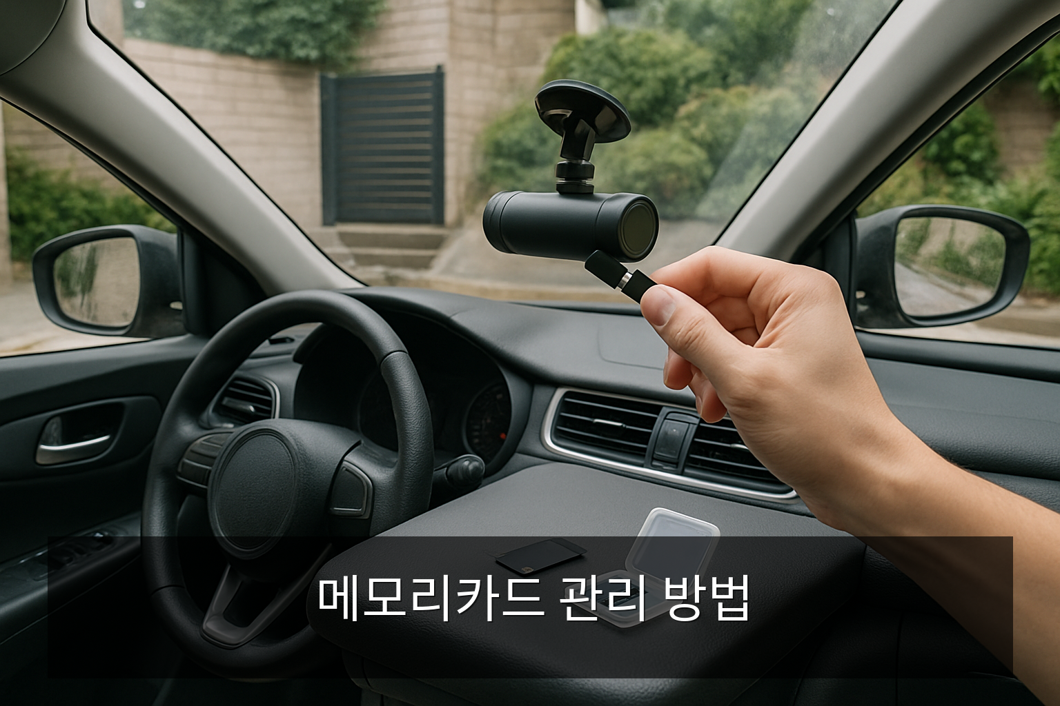 블랙박스 메모리카드 교체 주기 - 메모리카드 관리 방법