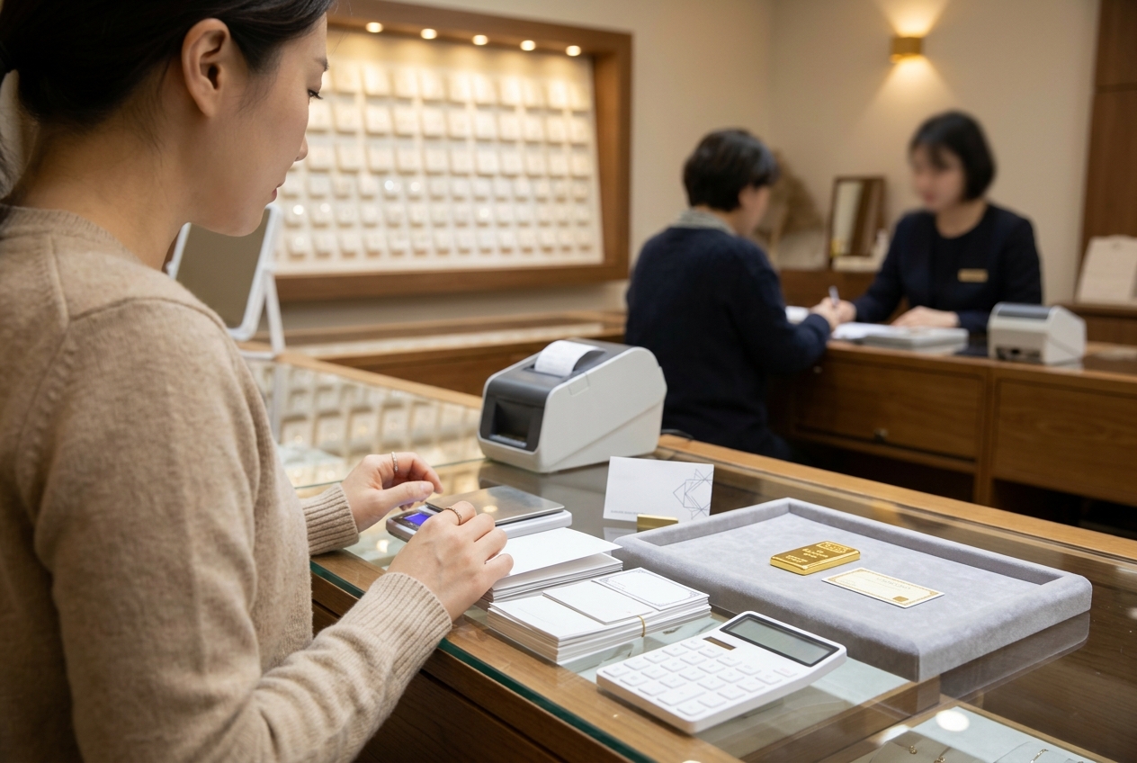 1钱黄金 - 实际购买时的检查清单