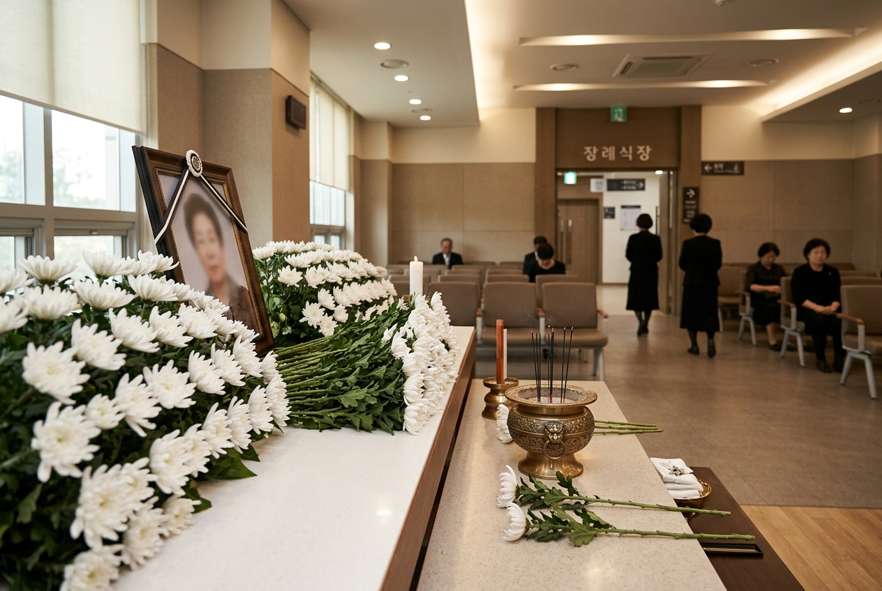 장례식장예절 - 분향과 헌화, 그리고 절하는 법