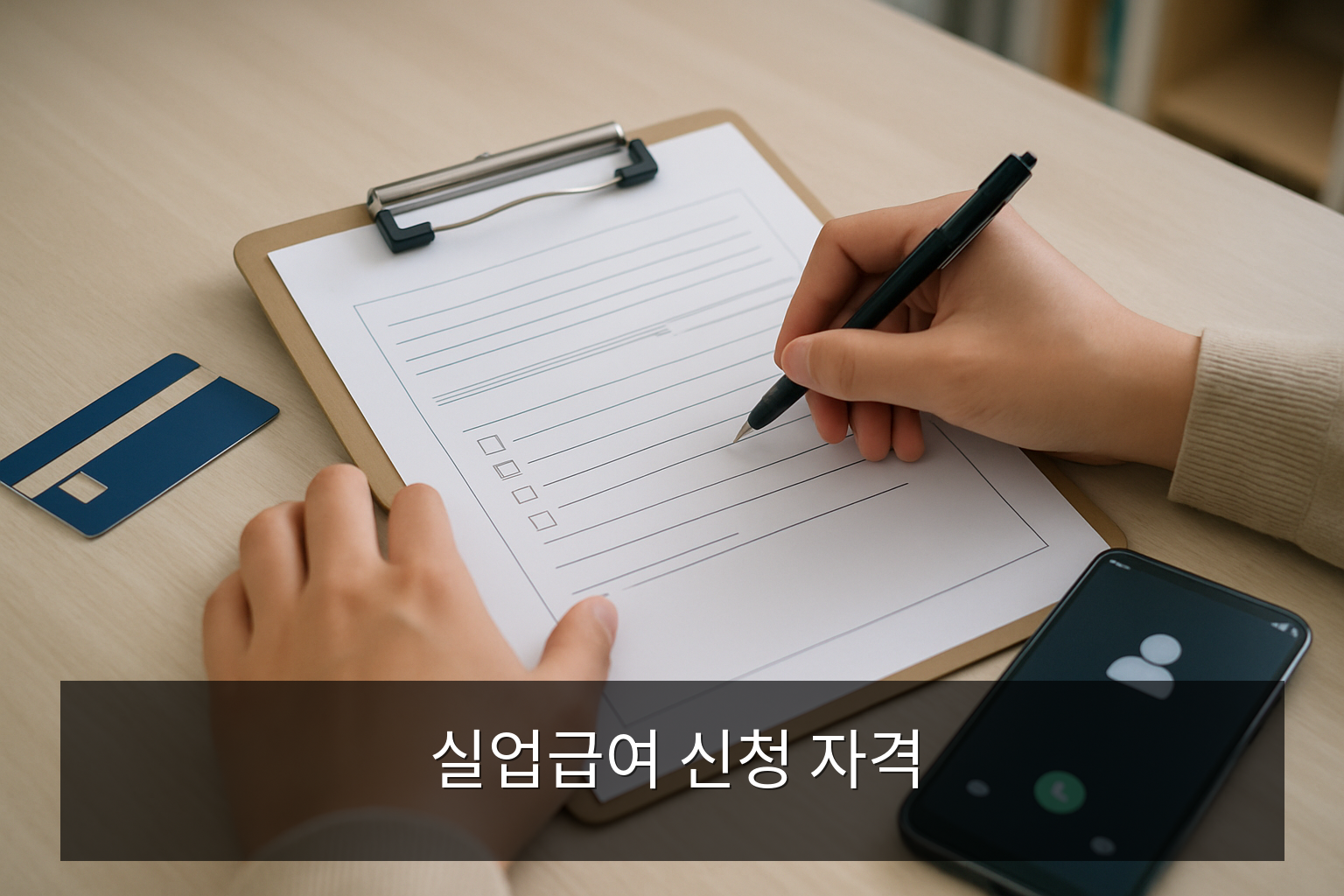 실업급여 신청 준비물 - 실업급여 신청 자격