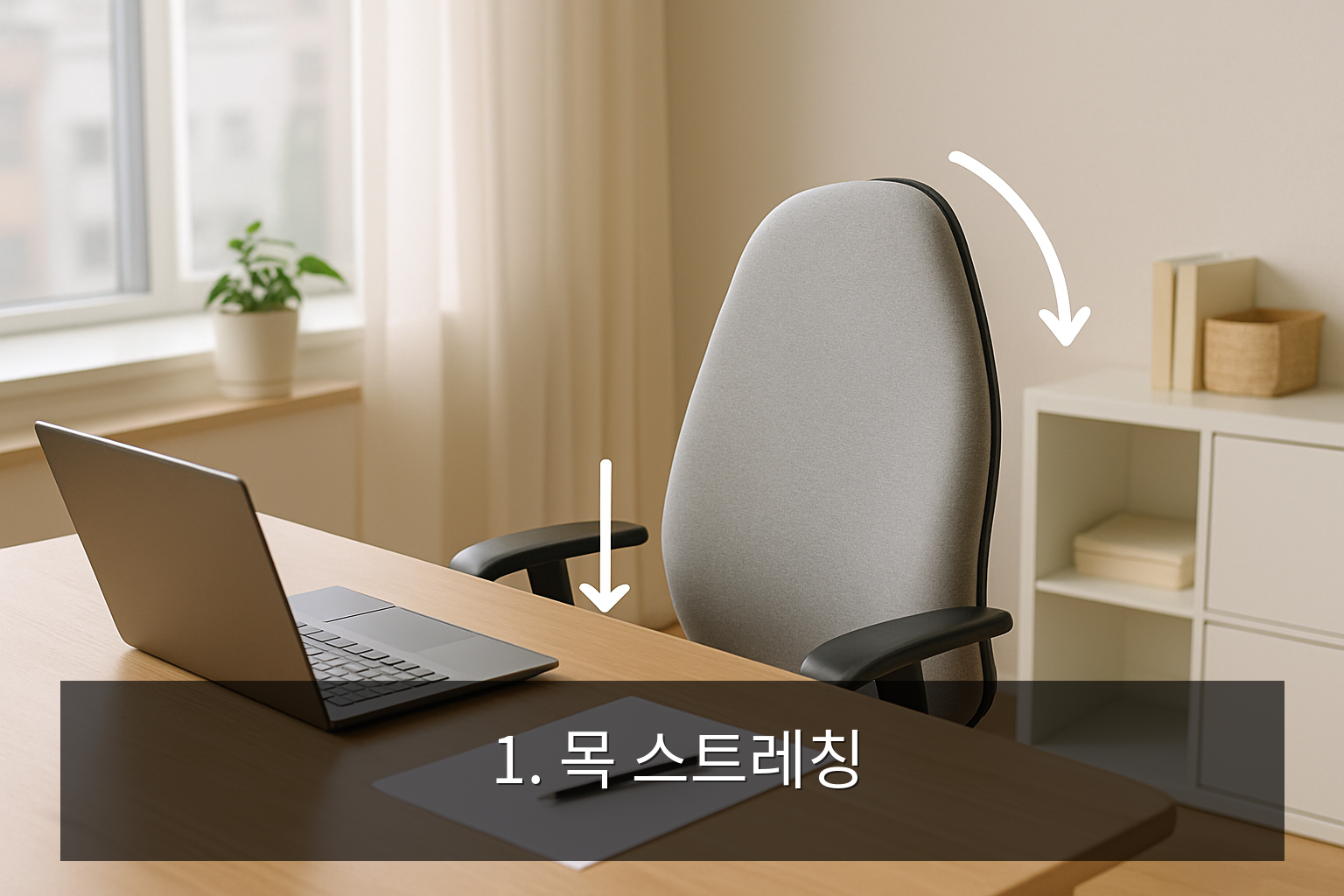 Giãn cơ khi ngồi lâu - 1. Giãn cơ cổ