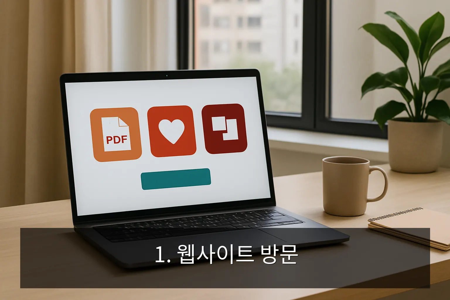 PDF 파일 합치는 방법 - 1. 웹사이트 방문