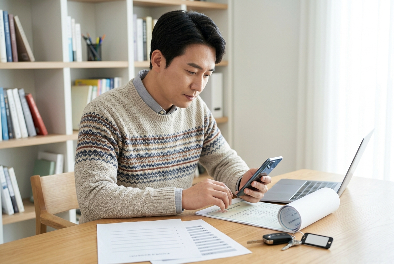 자동차담보대출 - 자동차담보대출 신청 전 꼭 확인해야 할 4가지 체크리스트
