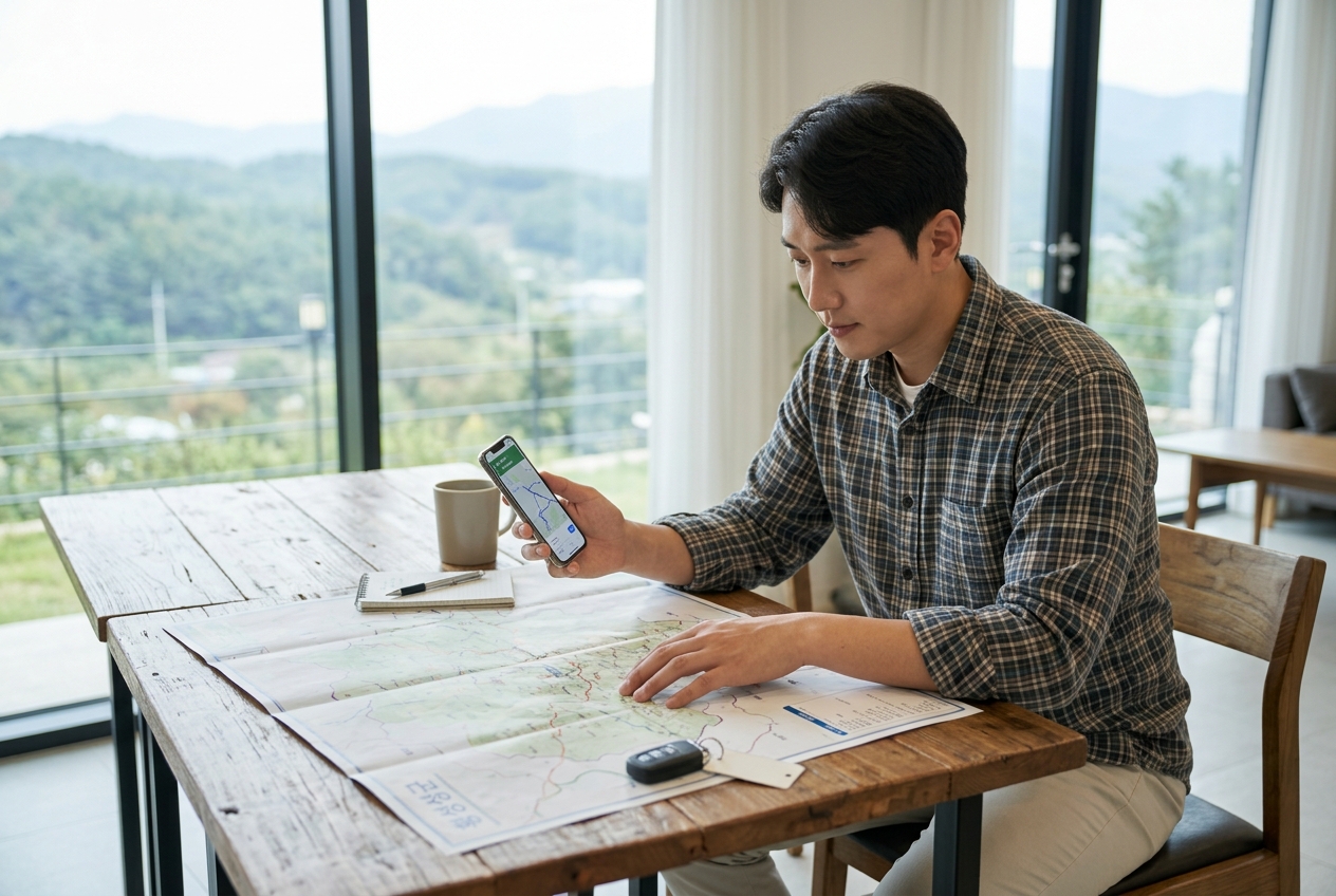 횡성가볼만한곳 - 횡성 여행지 선택의 첫 번째 기준, 이동 시간과 동선