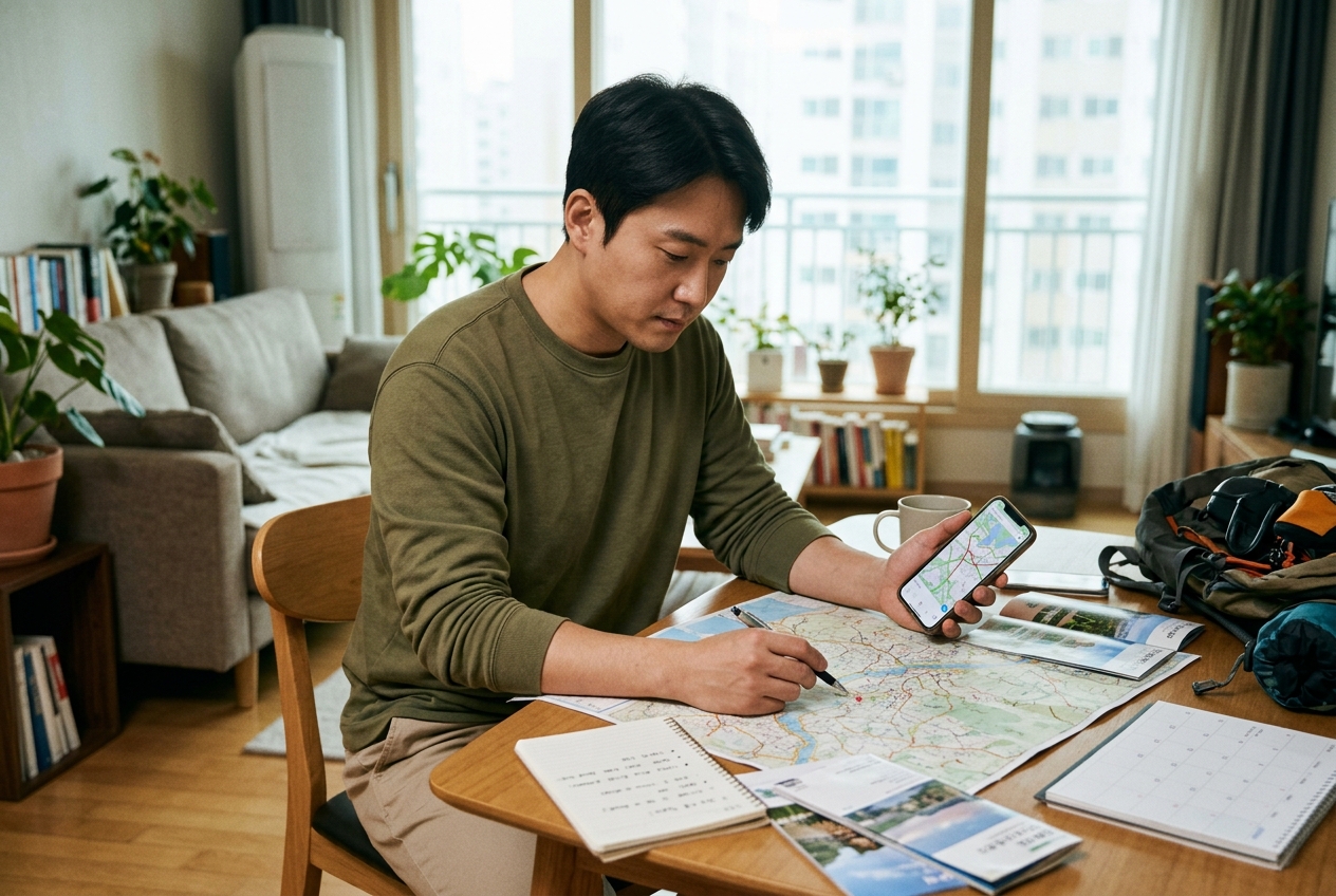 서울근교나들이 - 나들이 성격에 따른 장소 선정의 기준
