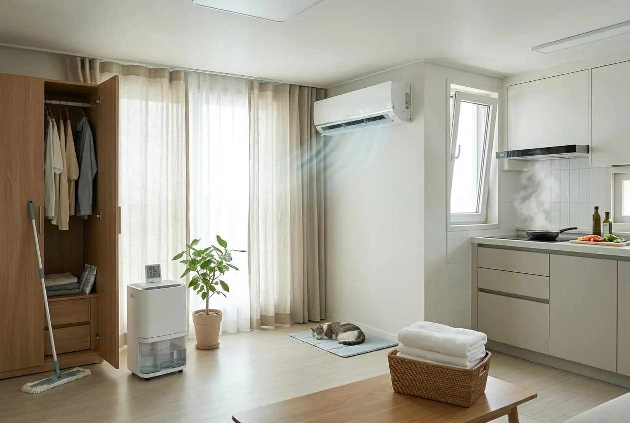 Cách quản lý độ ẩm trong nhà vào mùa hè - Chiến lược thực tế để loại bỏ độ ẩm hiệu quả