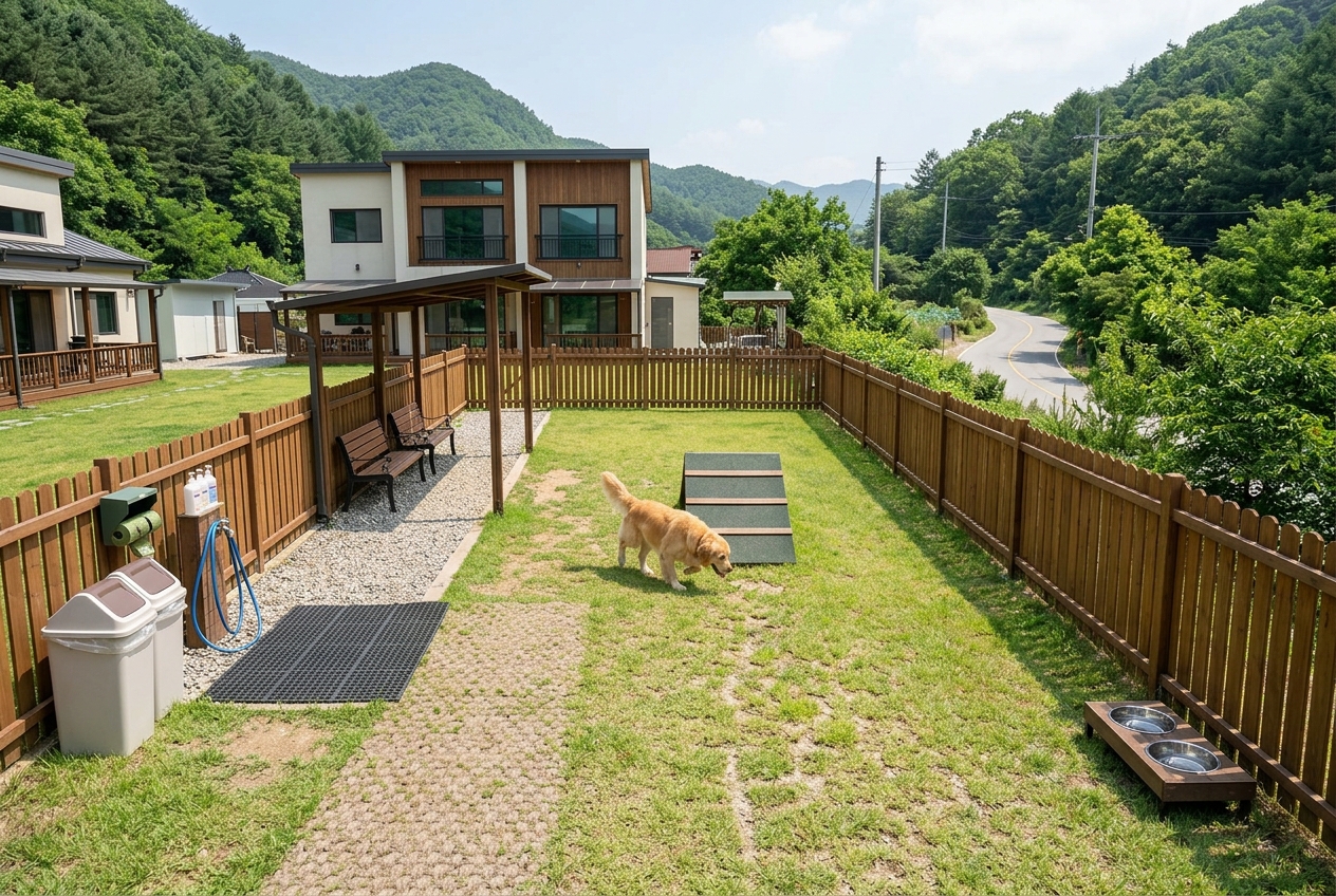 가평펜션 - 반려동물 동반 여행 시 필수 확인 사항