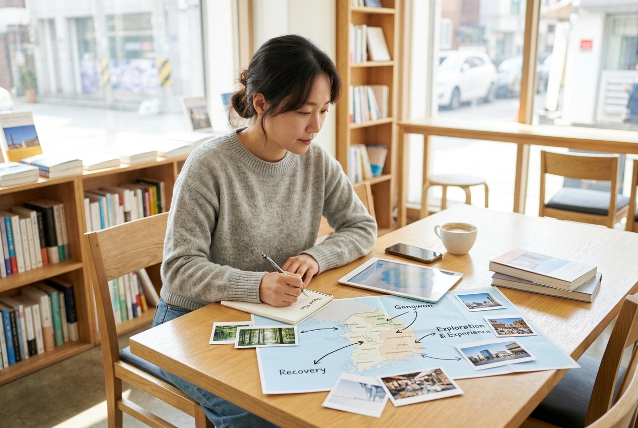 국내여행지추천 - 여행지 선택의 핵심 원리: 목적과 취향의 조화